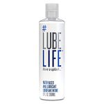 Lube Life Water-Based Anal Lubricant, Personal Backdoor Lube for Men, Women and Couples, Non-Staining, 12 Fl Oz (360 mL)