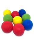 E-Deals 70mm Soft Foam Tennis Balls Bundle Pack of 9 - Assorted Colours