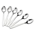 AnnkkyUS 12 Pieces Teaspoons Stainless Steel, Small Desserts Spoons