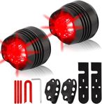 Warning Light,2-Pack Scooter/Bicycle Rear Light/Warning Light M365 Pro2 1S Eries Electric Scoote,Bicycle Turn Signal Adjustable Direction,Bicycle Rear Light Accessories (Bike Tail Light)