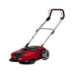 Einhell Power X-Change 18V Cordless Electric Push Sweeper - 610mm Width Electric Broom, 20L Dirt Tank, Adjustable Handle - TE-SW 18/610 Li Debris And Leaf Sweeper (Battery Not Included)