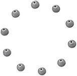 Shower Head Replacement Nozzles for HammerHead Showers | Made from High Heat Silicone | Repair Kit Includes 10 Sprayer Nozzles