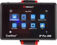 Triplett CamView IP Pro-8W 4-inch IPS Touchscreen NTSC/PAL/HD-CVI 3.0/AHD 3.0/HD-TVI 3.0 Camera Tester with PoE and Network Test (8066)