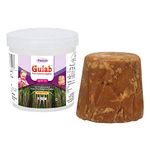 Gulab Kolhapuri Premium Pure Natural Fresh Desi Jaggery Soft Block No Sugar Added Gud - Gur śarkkara Bella Bellaṁ Vellam गुड़ ગોળ வெல்லம் బెల్లం ಬೆಲ್ಲ ശർക്കര Bucket Shape 900gm Perfectly Packed In Jar