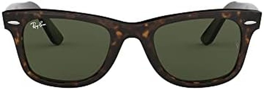 Ray-Ban - Lunette de soleil RB 2140 Wayfarer Original Wayfarer 50 mm, Matte grey/Crystal green gradient, 50 mm