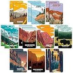 20 Pack National Park Mini Notebook