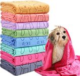 8 Pcs Dog Drying Towels Bulk 55'' x