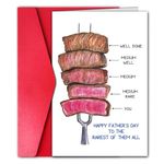 CGBRspacex Rarest of Them All Fathers Day Card, Funny Father’s Day Card for Dad Husband, Fathers Day Card from Daughter or Son (Rarest)