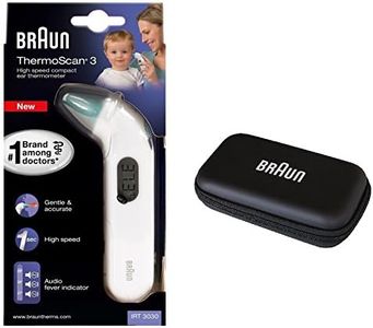 Braun IRT3030 ThermoScan 3 Termometro Auricolare a Infrarossi + Custodia di Protezione
