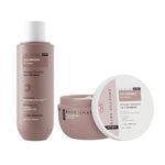 Bare Anatomy Volumizing Shampoo + Hair Mask Kit | Volume For Upto 24 Hrs | Powered By Peptides & Rich Milk Protein | Strong & Bouncy Hair | Paraben & Sulphate Free | Women & Men | 250ml + 250g