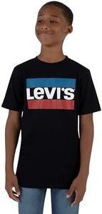 Levi's Lvb Sportswear Logo Tee, T-shirt Bambini e ragazzi, Nero (Black), 12 anni