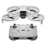 DJI Flip (RC-N3), Drone with 4K UHD Camera for Adults, Under 249 g, 3-Axis Gimbal Stabilization, 44000ft/13km Video Transmission, Palm Takeoff, Auto Return, 31-Min Flight Time, Intelligent Flight