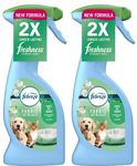 Febreze Fabric Pet Odour Eliminator Spray, Twin Pack 2 x 375ml, Economy Pack