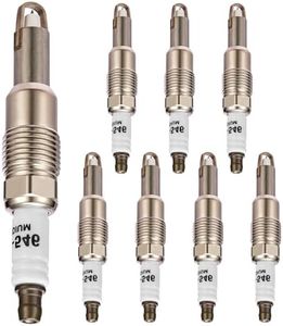 SYKRSS SP546/SP515 Iridium Spark Plugs 8 Pack Compatible with Ford Expedition F150 F250 F350 F450 Super Duty Compatible with Lincoln Mark LT Navigator 5.4L 6.8L V8 V10 Engine Replaces PZH14F