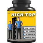 High Top, Body Growth Bones, Increase Height, Height Growth, Powder, Flavor Banana, Pack of 1