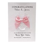 Personalised New Baby Girl Birth Card