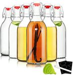 YEBODA 16oz Swing Top Bottles -Glas