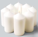 Large White Pillar Candles