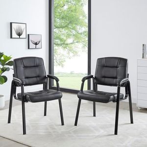 Naomi Home Mindy Office Chair, Set of 4 Black