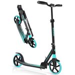 BELEEV Scooters for Kids, Adults, Teens, Quick-Release Foldable System, Front Suspension System, 200mm Big Wheels Scooter with 4 Adjustable Height, Kick Scooter with Carry Strap, Up to 220 lbs