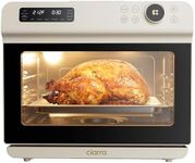 CIARRA Nosh Oven Pro 12-in-1 Countertop Steam Oven with Air Fryer, 25.4QT Steam Air Fryer Oven Combo, Convection Steam Oven Toaster with Rapid Steam, Bake, Steam Self-Clean, Dehydrate, Ferment, White