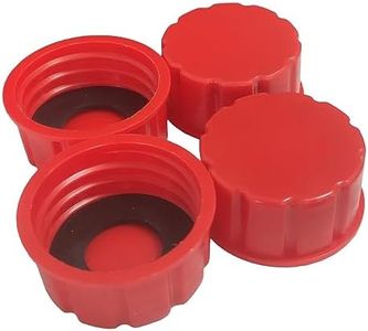 Universal Gas/Water Can Caps For 5 gallon and all different size gallon containers,Can lid replacement Coarse Thread(4 Pack)