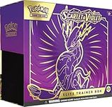 Pokémon TCG: Scarlet and Violet Elite Trainer Box - Miraidon (1 Full Art Promo Card, 9 Boosters and Premium Accessories)