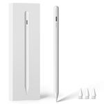 Mixoo Stylus Pen for iPad 2018-2024,13mins Fast Charge/Work 10H iPad Pencil with Palm Rejection and Tilt Sensitivity,Compatible with iPad Pro11/12.9/13in,iPad6-10, iPad Air11/13in,3/4/5,iPad Mini5/6