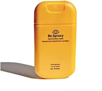 Be Sprucy ™ - Hydrating - Portable - Hand Sanitizer Spray - Aloe - 70% Alcohol - 30ml (Citrus, 30 ml) - Made in Canada