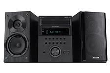 Sharp XL-BH250 Sharp 5-Disc Micro Shelf Executive Speaker System with Bluetooth, USB Port for MP3 Playback, AM/FM