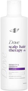 Dove scalp + hair therapy Density & Growth¹ Shampoo hair care with Amino Complex, Zinc and Biotin for up to 90% less hair fall* 250 ml