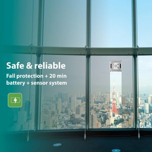 Lifenaxx Window Cleaning Robot – Automatic Glass Cleaner