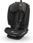 Maxi-Cosi Titan Plus i-Size, Multi-age ISOFIX Child Car Seat, 15 months - 12 years (76 - 150 cm), G-CELL Side Impact Protection, 4 Recline Positions, Soft Foam Cushions in Headrest, Authentic Black