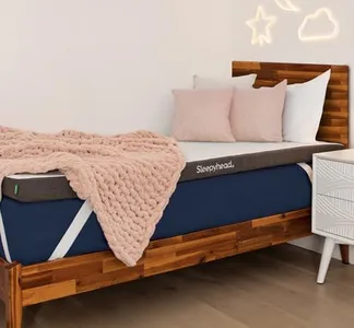 Sleepyhead College Dorm Room Essential Super Gel & Copper Infused Mattress Topper Full XL, Thick, Cooling Memory Foam Mattress Topper, Washable Cover, 3'' Super Mattress Pad, 53x80 inches