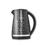 Morphy Richards Hive Kettle, 1.5L, Easy Fill System, Enhanced Waterspout, 3KW Rapid Boil, 360 Degree Base, Limescale Filter, Water Viewing Window, Black, 108271