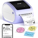 Bluetooth Shipping Label Printer 4X6 - Wireless Thermal Label Printer for Shipping Packages & Small Business - Thermal Shipping Label Printer Support with Phone, Compatible with Etsy, Shopify, UPS