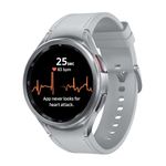 Samsung Galaxy Watch6 Classic Bluetooth (47mm, Silver, Compatible with Android only) | Introducing BP & ECG Features