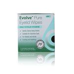 Evolve Pure Eyelid Wipes Pack of 20 Wipes