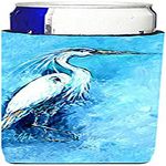 Caroline's Treasures MW1202MUK Standing Gaurd Egret Michelob Ultra Koozies for Slim cans, Slim Can, Multicolor