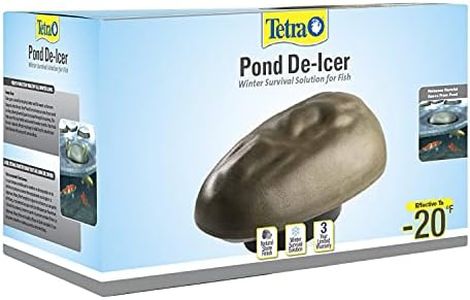 TetraPond De-Icer, Winter Survival Solution For Fish, UL Listed