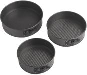 Wilton Springform Cake Pan Set, 3-Piece, 3 Pc, Gray