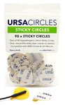 URSA Sticky Circles - Pack of 90 Hypoallergenic Sticky Circles for Lavalier Lapel Mics - 24mm Diameter - Compatible with Tascam Rode Sennheiser Zoom Lav Mics - Mic Clip - Lavalier Stickies