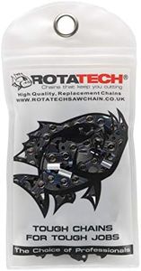 14" 35cm Rotatech Chainsaw Chains. 52 Drive Links, 3/8" LP Pitch, .050" Gauge. Compatible with Oregon, Ryobi, Husqvarna, McCulloch, Matika, Einhall, AL-KO, B&Q, Black & Decker, Bosch and More.