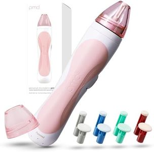 PMD Personal Microderm Pro - At-Home Microdermabrasion Machine with Kit for Face & Body -5 Piece set(Pack of 1), Blush
