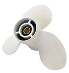 COPKINGO Boat Propeller 9 1/4x8 P for Yamaha 9.9HP 15HP 2 Strokes/Outboard Propeller for Yamaha Engine Motor 8 Tooth 683-45947-00-EL 9.25x8