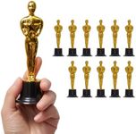 Prextex Gold 6'' Award Trophies (12 Pack) for Ceremonies or Parties