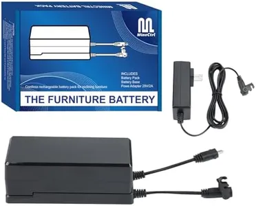 Universal Battery Pack for Reclining Furniture, ZBPOWER 6000mAh Wireless Rechargeable Battery Pack Model BS-10 for Power Recliner, Power Sofa, Sectional, and Lift Chair