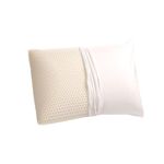 All Natural Latex Premium Talalay Pillow - Organic Cotton Covered (Standard - Soft)