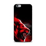 LETAPS® Colorful Designer Printed Mobile Back Hard Case and Cover for iPhone 6 / iPhone 6S (Red Lion, Royal, King of King A)