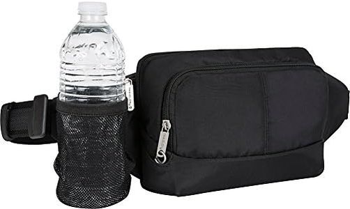 Travelon Anti-Theft Waist Pack, Black, One Size